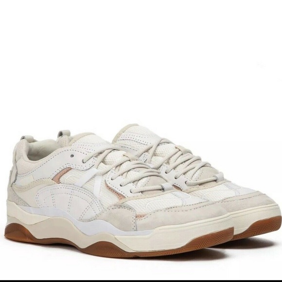 vans varix white trainers
